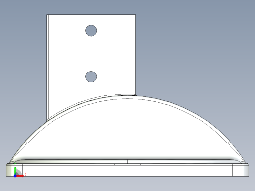 型材-BR 45X45 FLOOR MOUNT BASE KJN45BASE前视缩略图