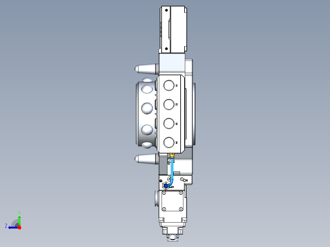 零点快换系统右视图