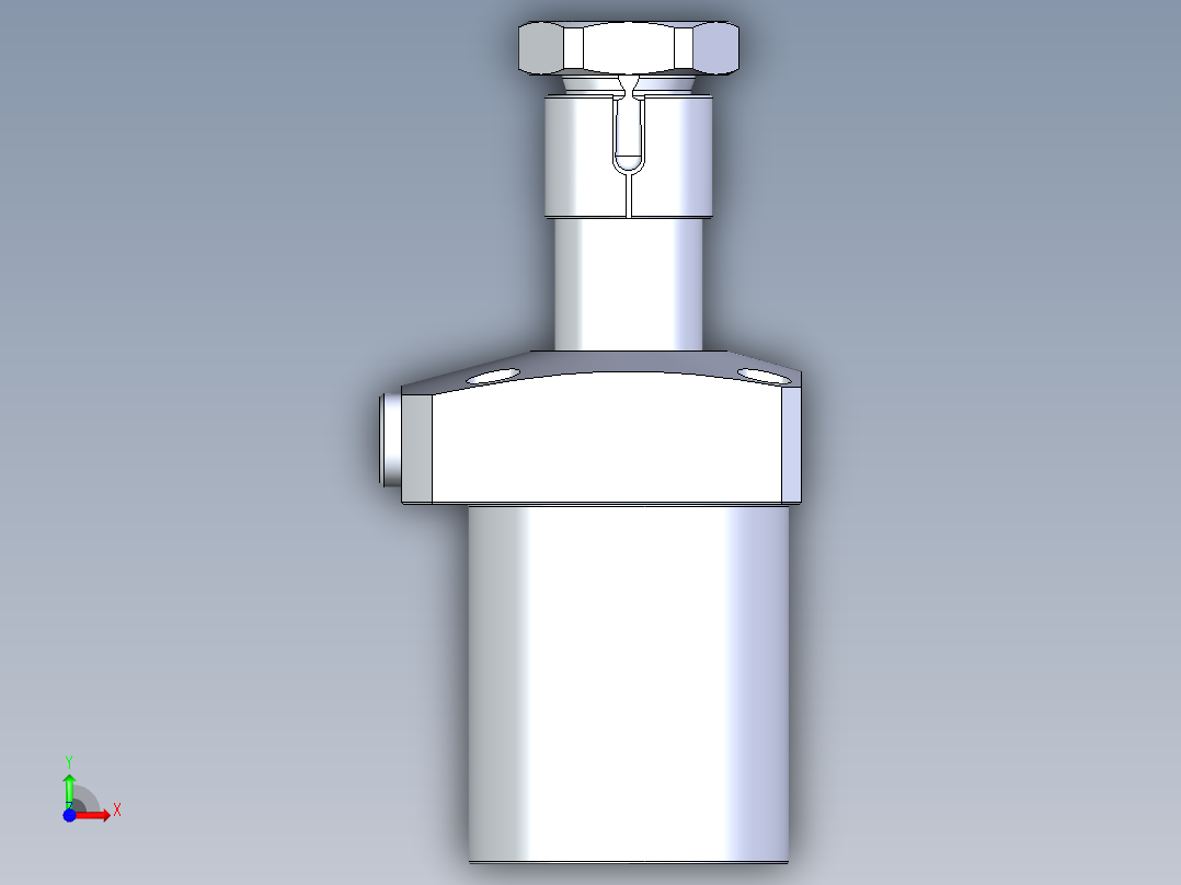 KOSMEKLHA0650-CR-Q15多系列多零件图纸模型前视图