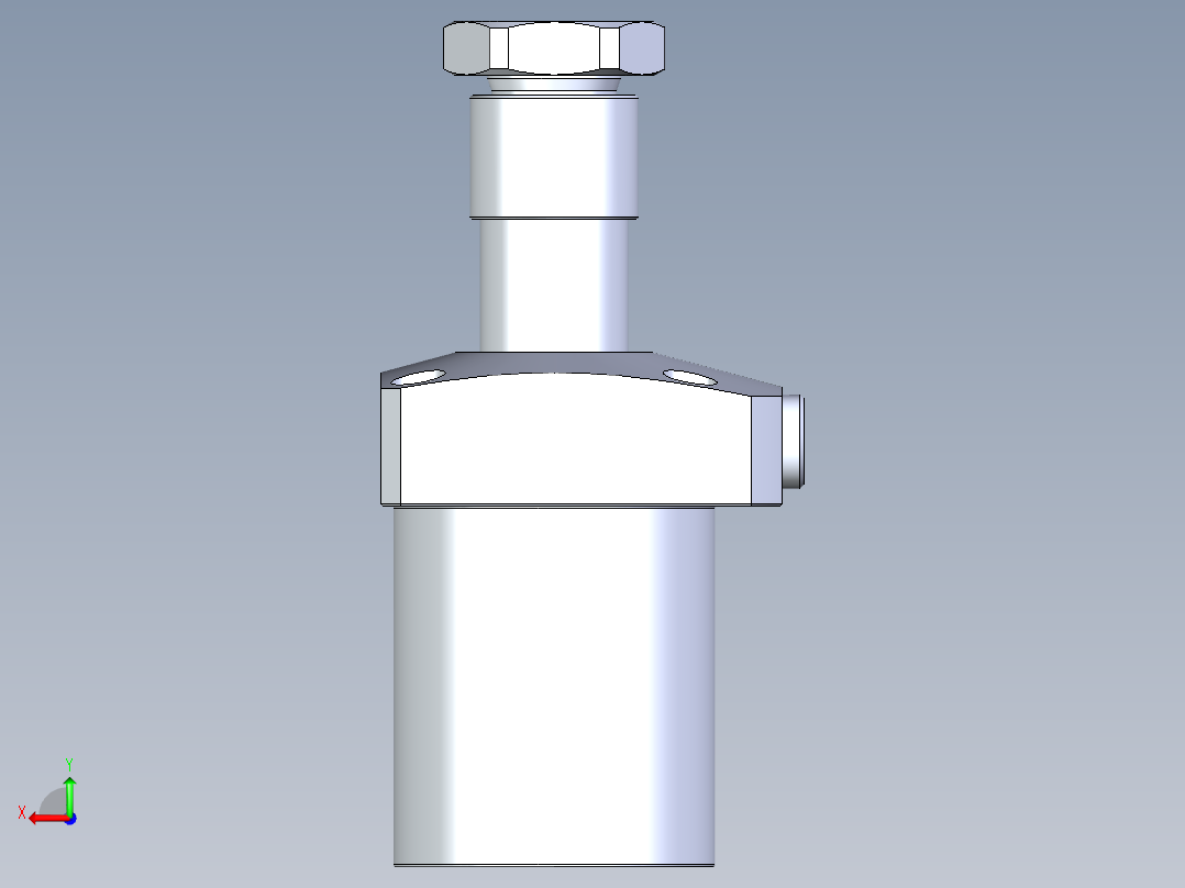 KOSMEKLHA0650-CR-Q15多系列多零件图纸模型后视图