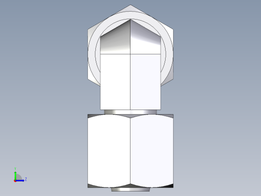 卡套式工业通用硬管接头EO_Swivel_nut_elbow_EW08LCF左视缩略图