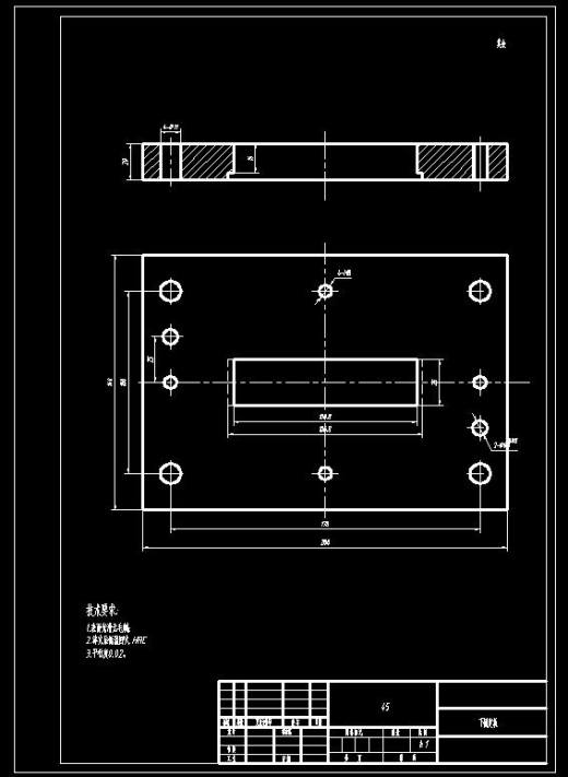 折弯翻孔件落料冲孔复合模(CAD图+SW三维)缩略图