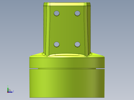 55-75-090箱体连接器.SLDASM左视缩略图