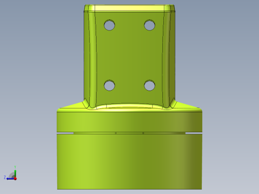 55-75-090箱体连接器.SLDASM右视缩略图