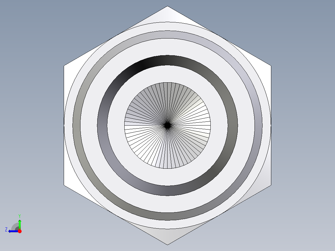 卡套式工业通用硬管接头EO_Blanking_plug_for_tube_ends_ROV14SCFX右视图