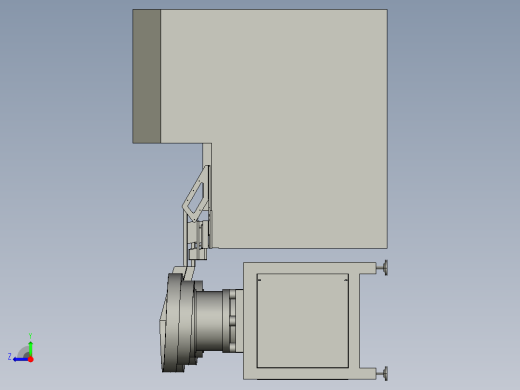 上料摆料进淬火炉右视缩略图