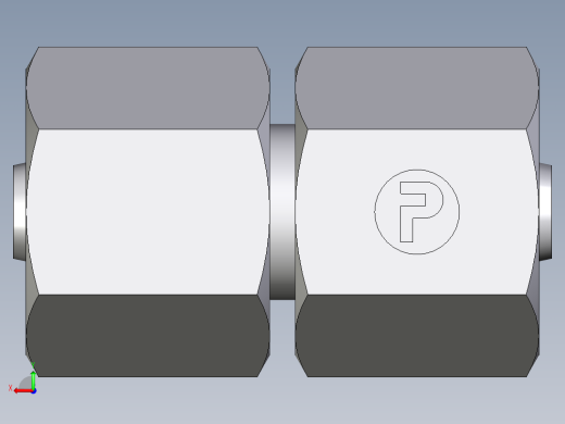 卡套式工业通用硬管接头EO_Swivel_union_GZ06SCF后视缩略图