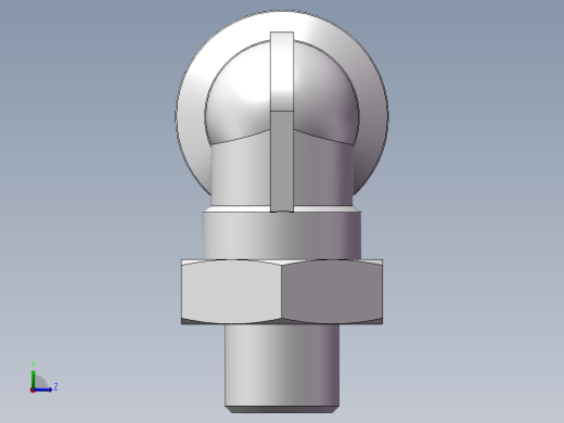 螺纹弯通APL10-G01(1分10厘)左视缩略图