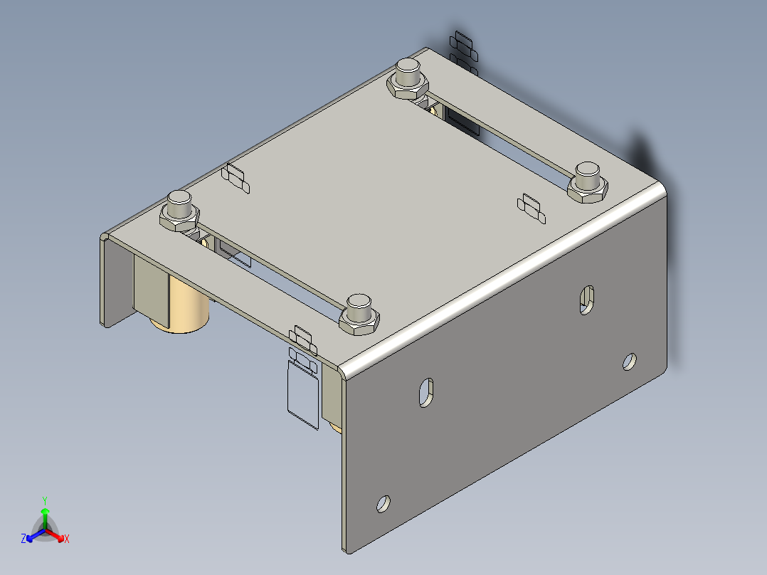 导向板项目256-220和256-350主视图