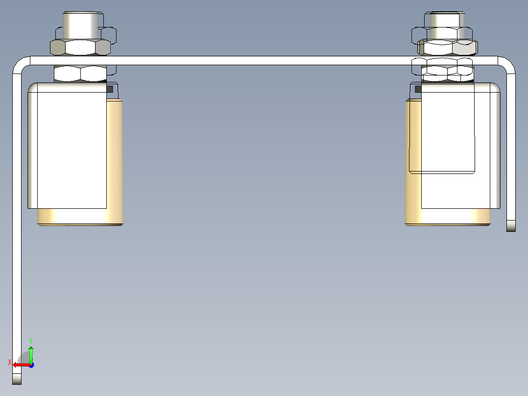 导向板项目256-220和256-350后视图