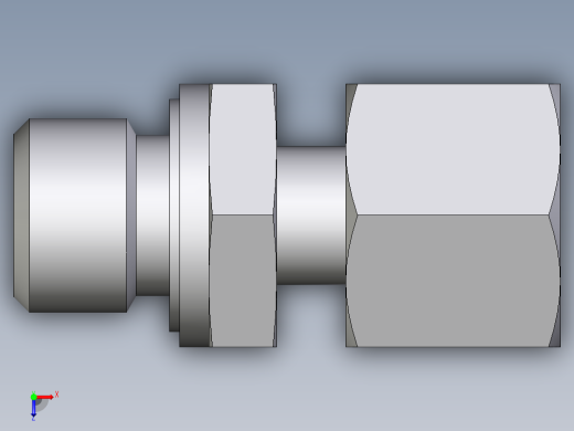 卡套式工业通用硬管接头EO_Standpipe_connector_EVGE10LMEDCF俯视缩略图