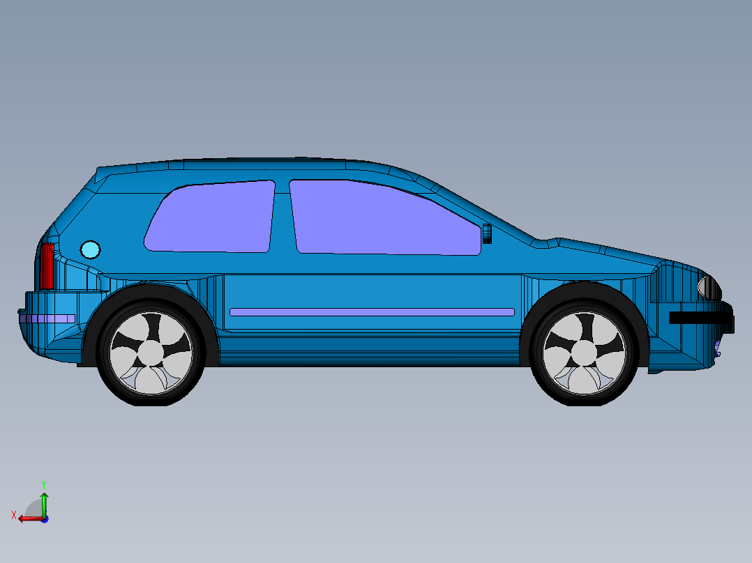 汽车2 (17)后视图