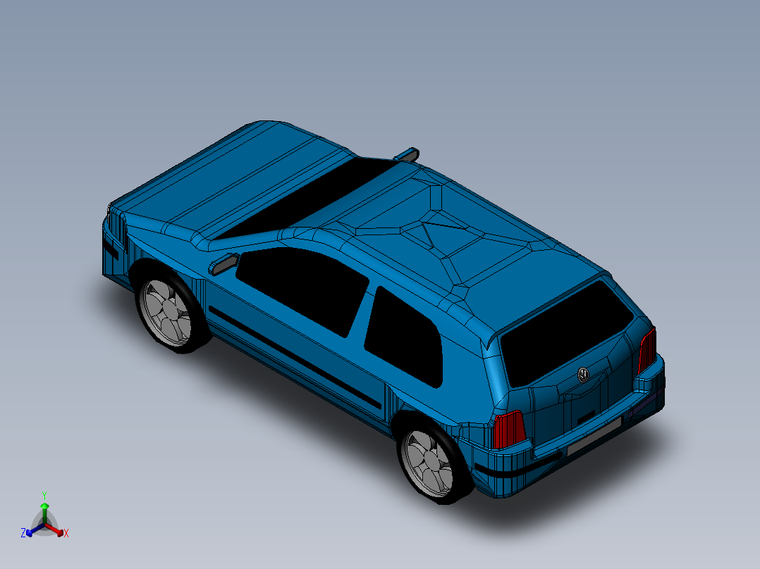 汽车2 (17)正等轴测图