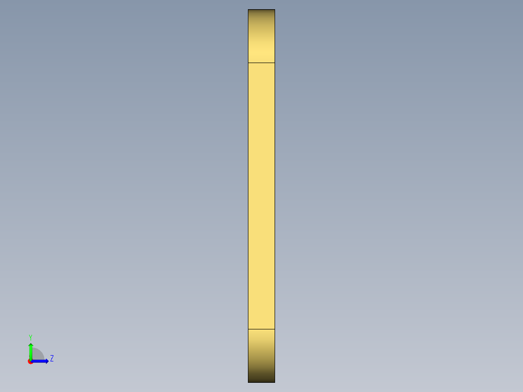 ABS 笔记本CNC工装夹具三维模型BAN1左视图