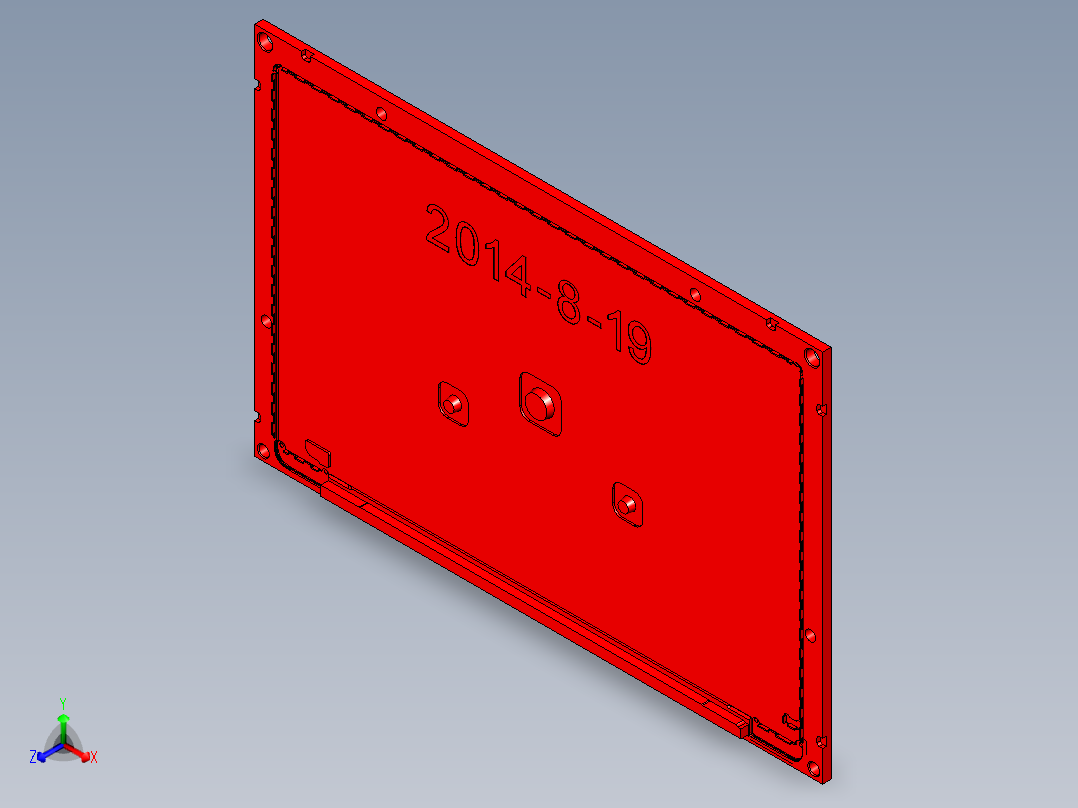 ZAZ00-A-笔记本CNC工装夹具三维模型CNC2-2014-8-14主视图