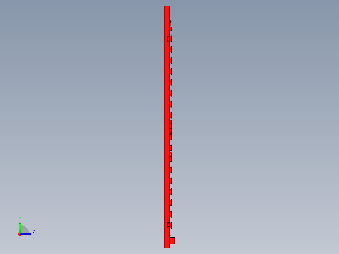 ZAZ00-A-笔记本CNC工装夹具三维模型CNC2-2014-8-14左视图