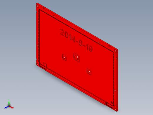 ZAZ00-A-笔记本CNC工装夹具三维模型CNC2-2014-8-14正等轴测缩略图