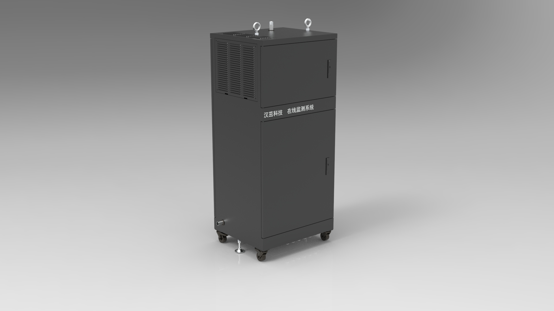 2023.02月-窑炉尾气在线监测系统（sw18可编辑+工程图+bom）