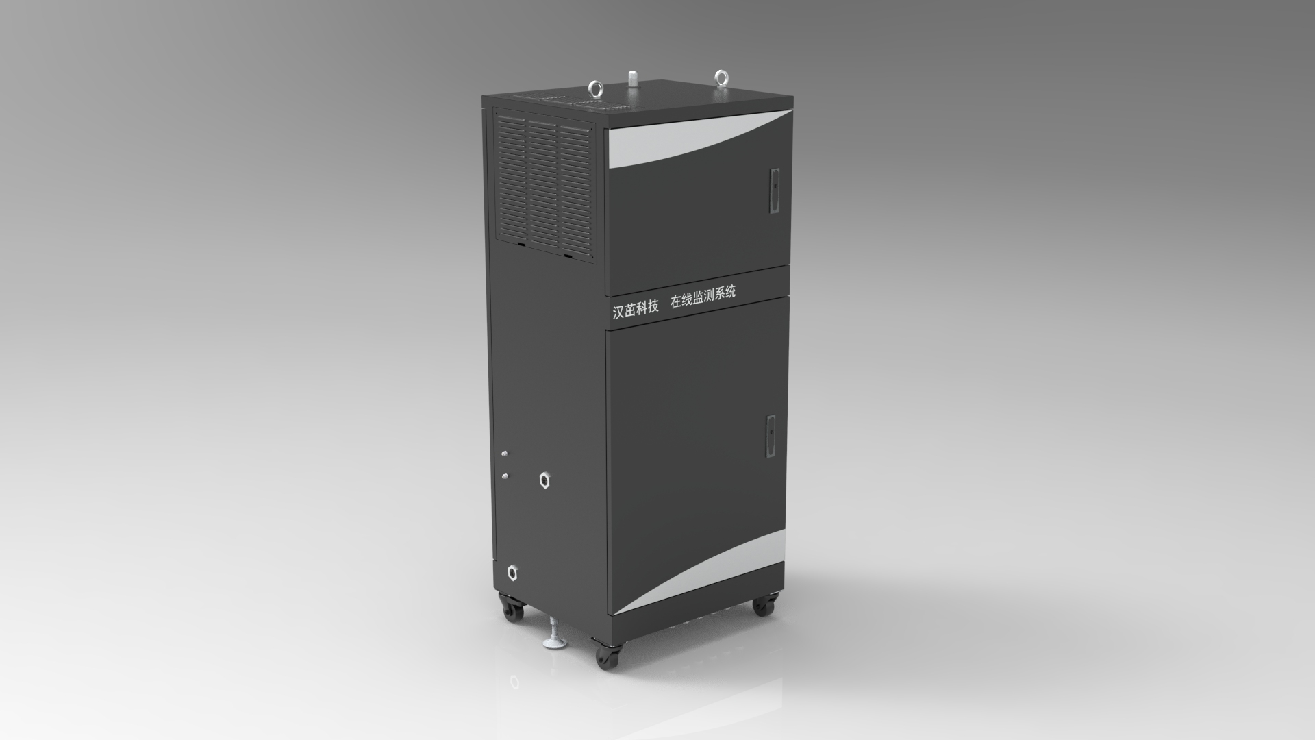 2023.02月-窑炉尾气在线监测系统（sw18可编辑+工程图+bom）