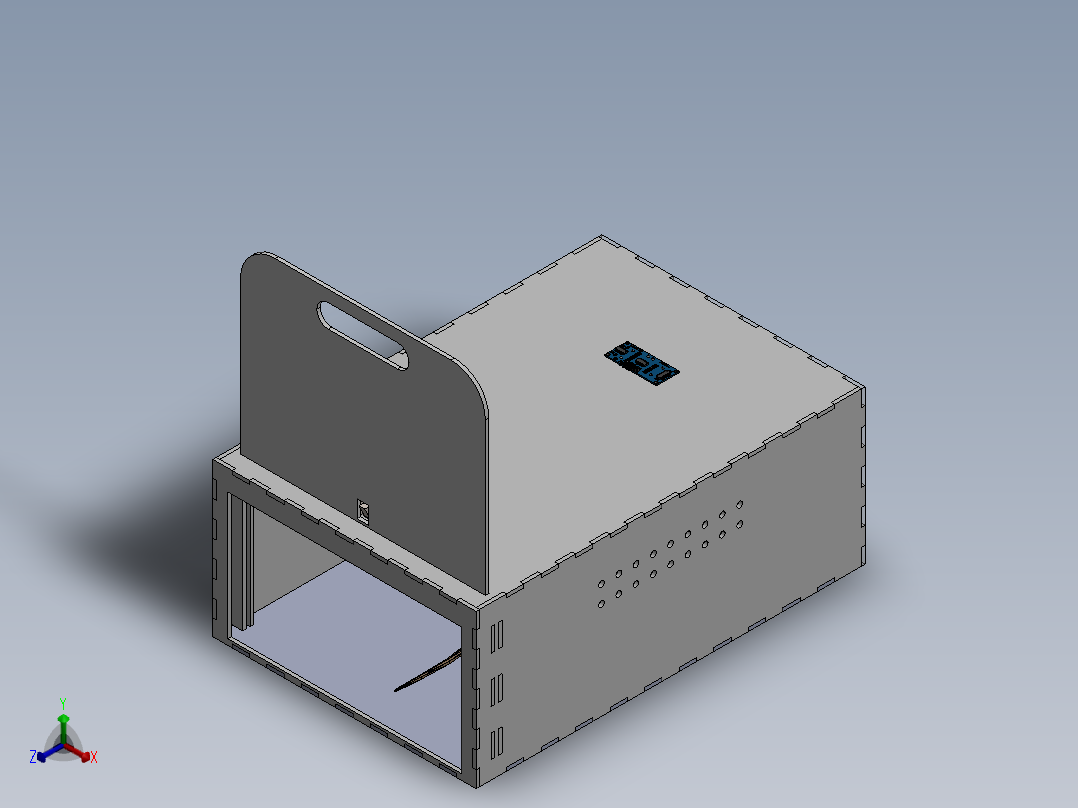 捕鼠器正等轴测图