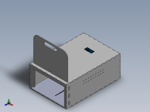 捕鼠器正等轴测缩略图