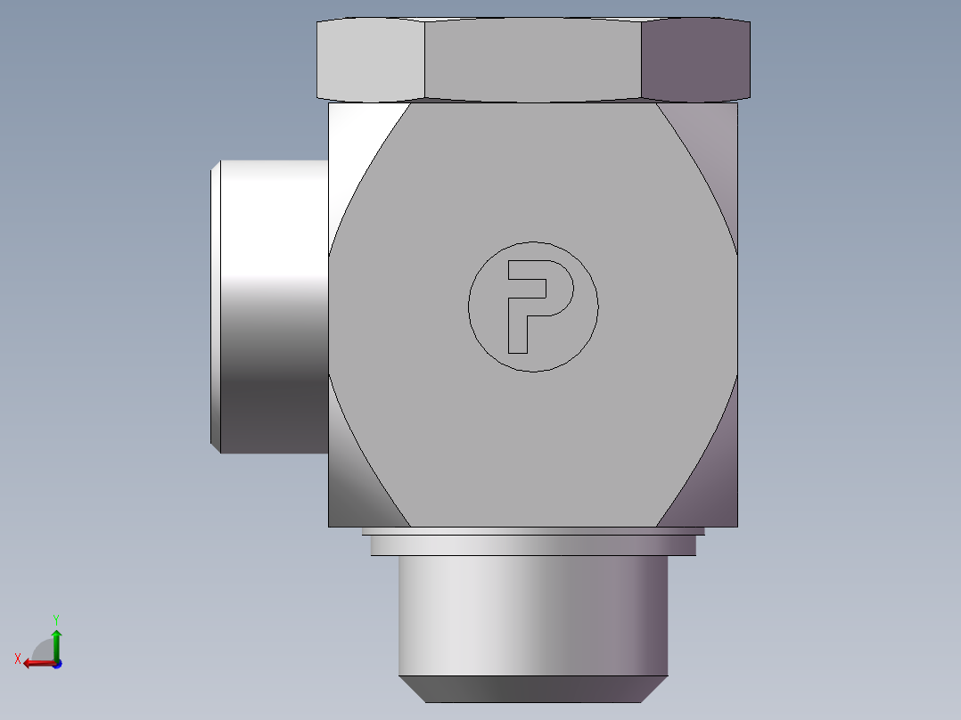 铰接式90度接头、1CI-36-33后视图