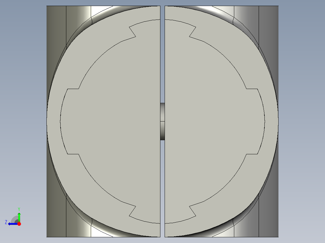 43外抱直接头.STEP右视图