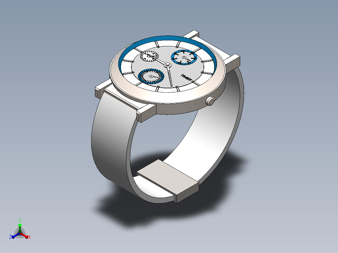 手表(55)正等轴测图