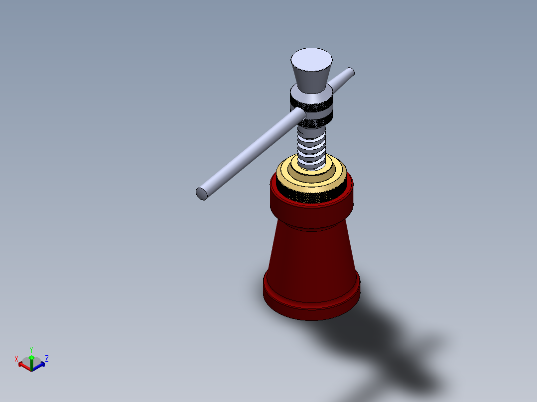 千斤顶(43)主视图