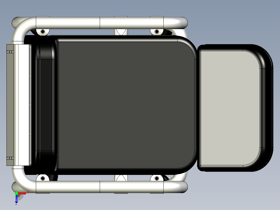 B2004102-骨科椅俯视图