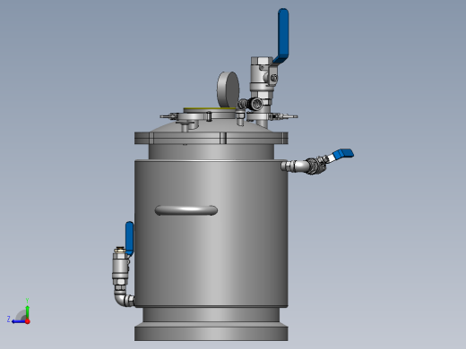 压力容积、商用搅拌罐右视缩略图