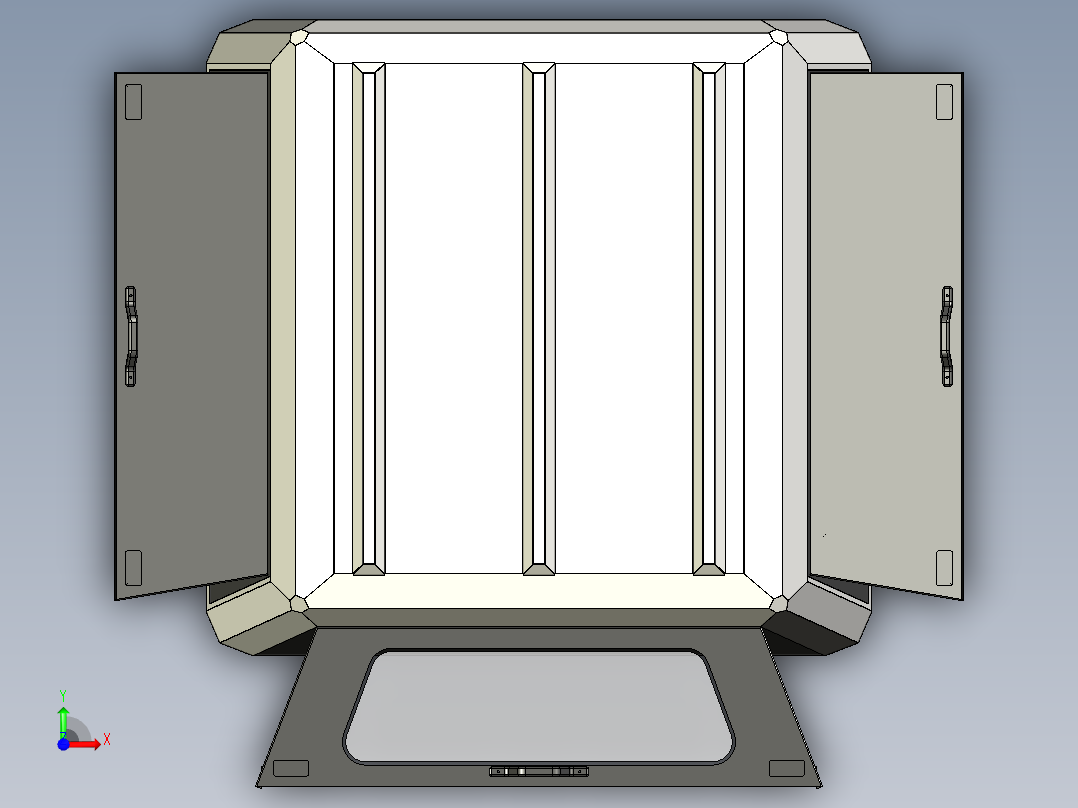 2014 五十铃 双排座顶篷前视图