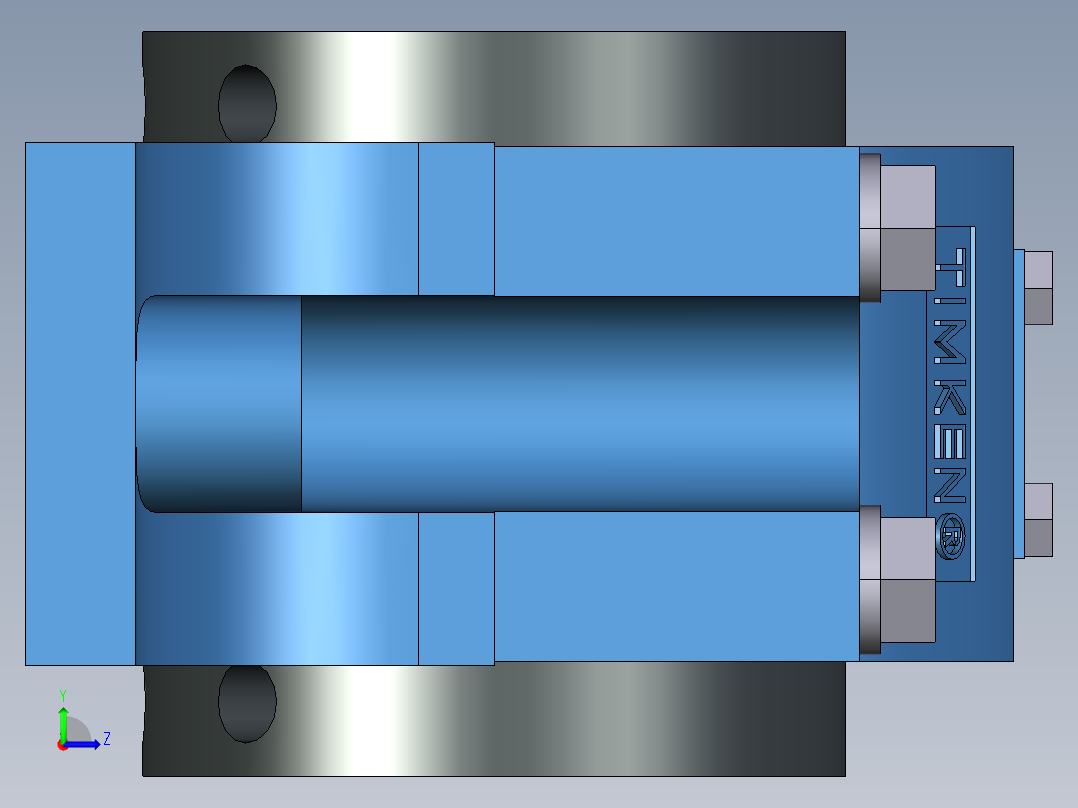 轴承支架品牌 TIMKEN 158mm左视图