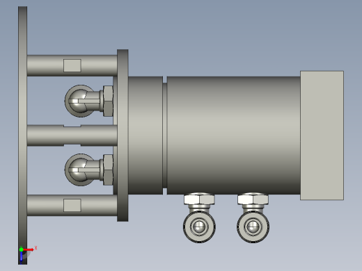 WKL-11-01旋转接头组A俯视缩略图