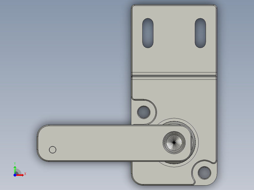 20缸径夹紧机构GRX前视图