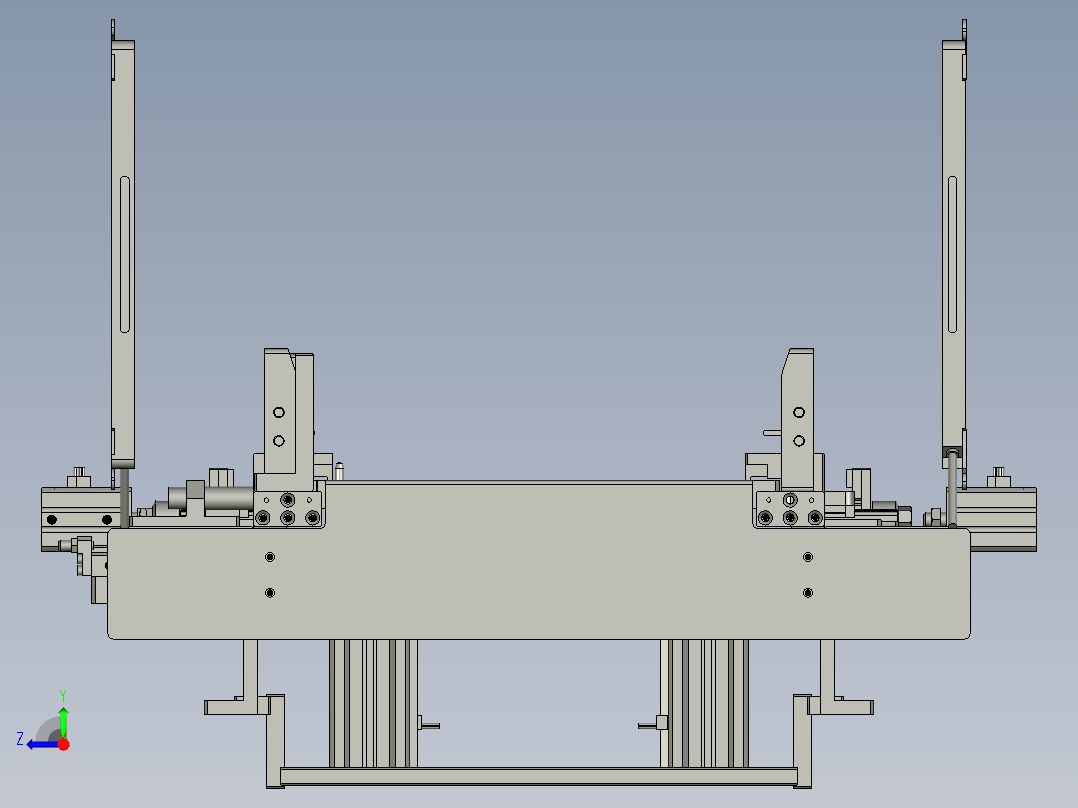 TTK2V10-09-00输送轨道装配右视图