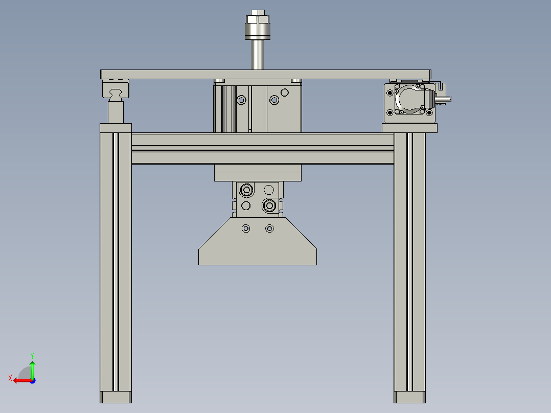 HL190510-01抓取下料机构后视图