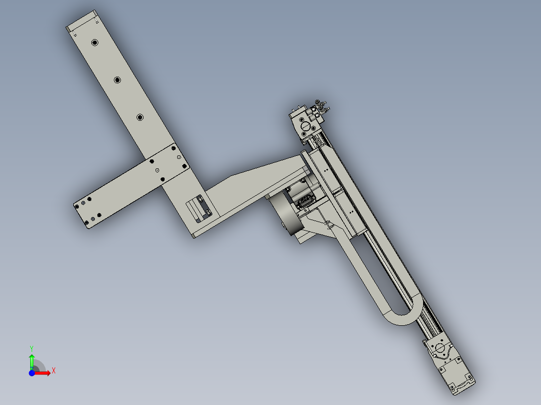 BD1901-03上料机械手组件前视图