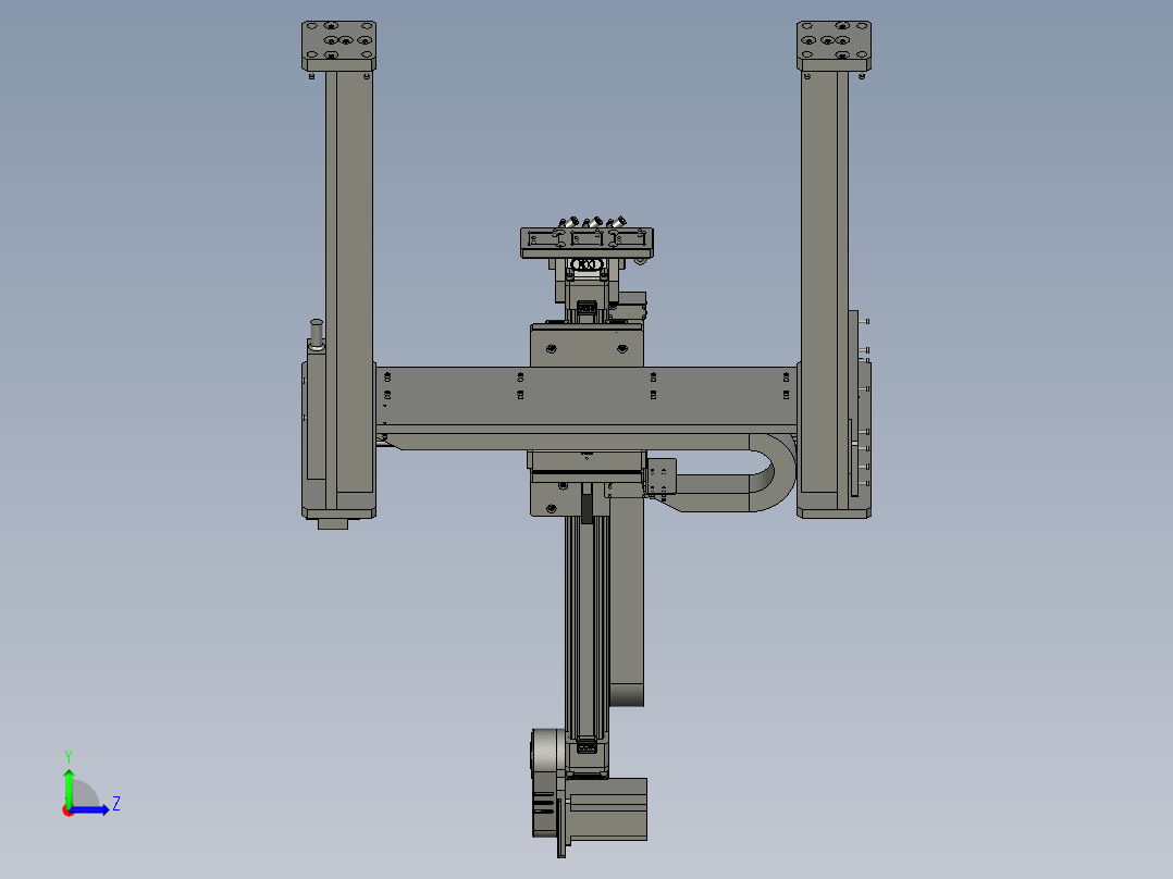 BD1901-03上料机械手组件左视图