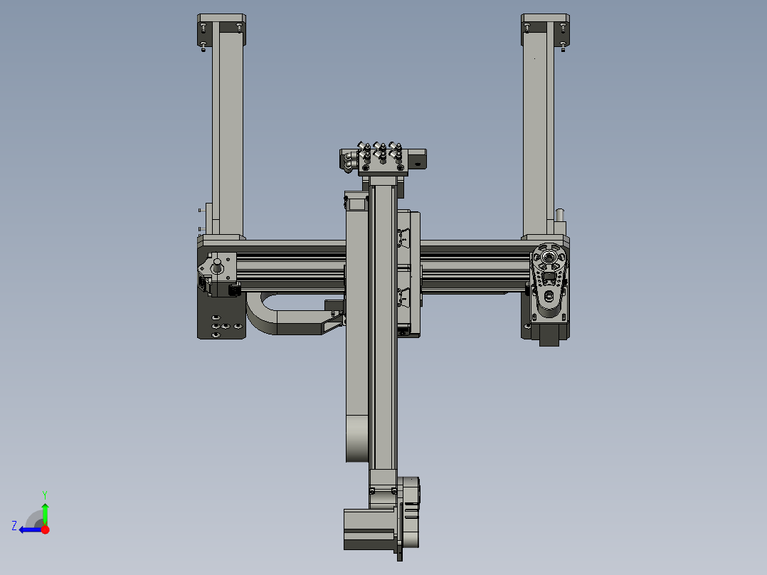 BD1901-03上料机械手组件右视图