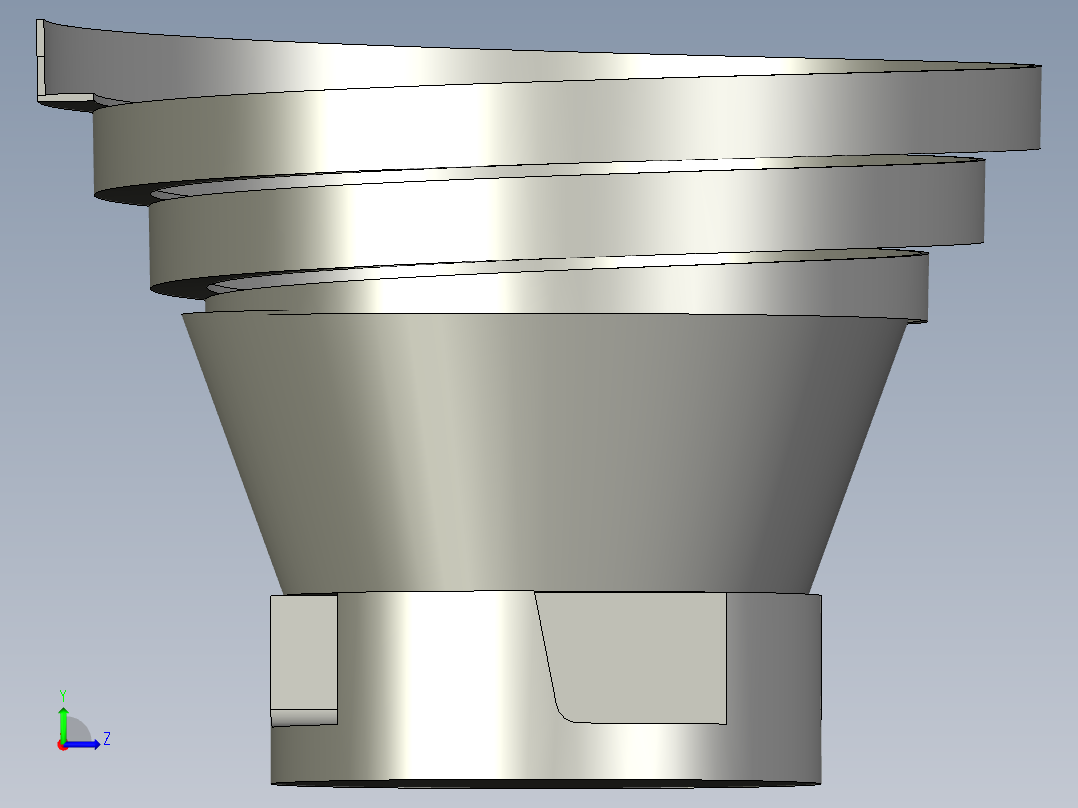 O型圈-料盘-3左视图