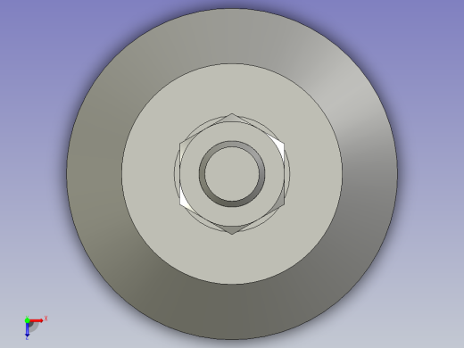 脚杯WAD36-D60-M12-L100俯视缩略图