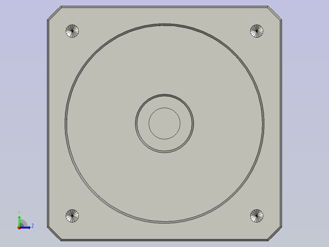 57步进1比5减速机PLF060-L-S2-P2AA左视图
