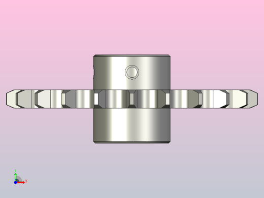 链轮外径72毫米齿22前视缩略图