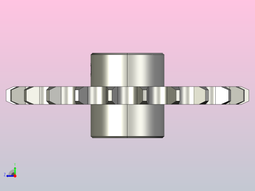 链轮外径72毫米齿22右视缩略图