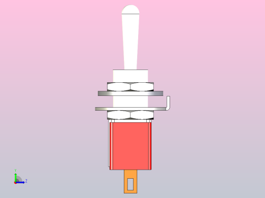 拨动开关左视缩略图