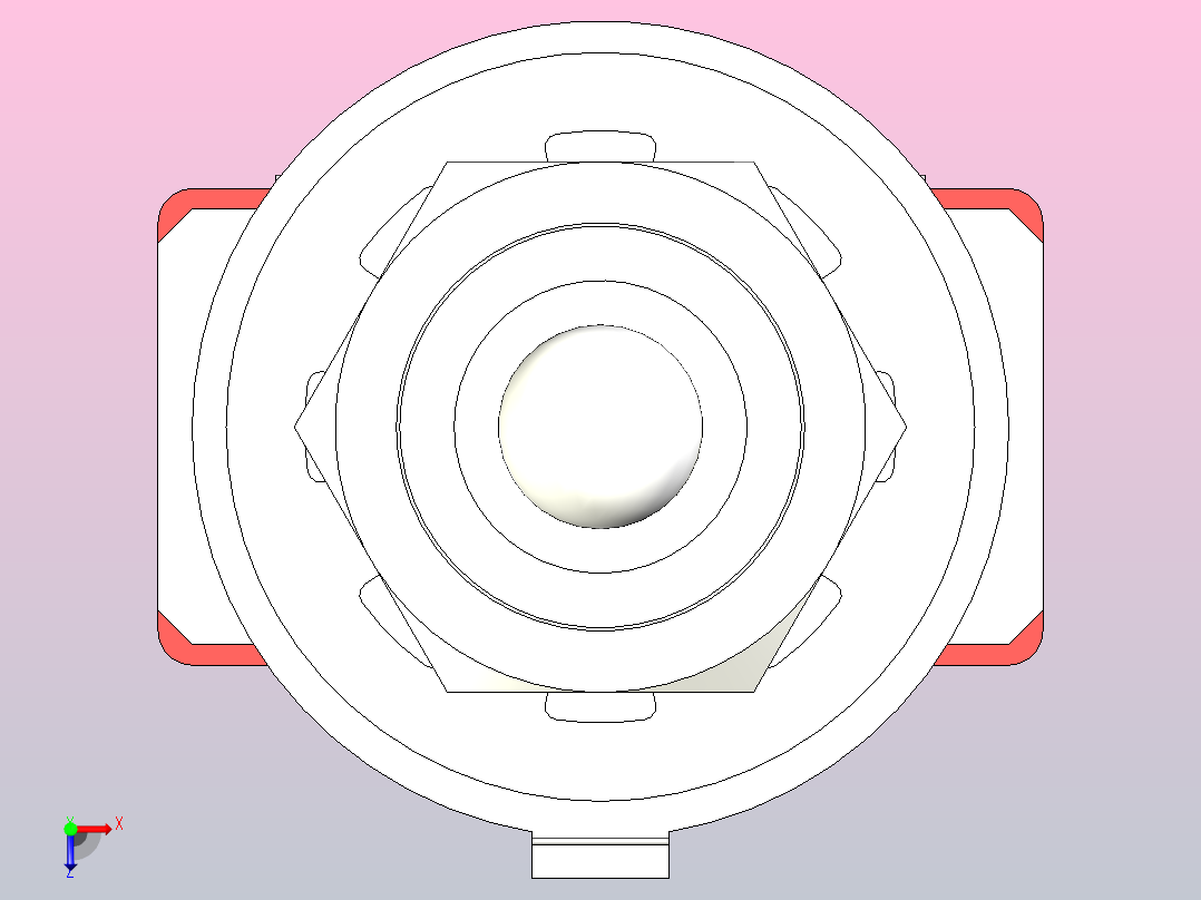 拨动开关俯视图