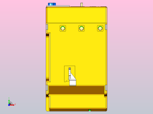 NRE8-25电子式过载继电器三维模型202204前视缩略图