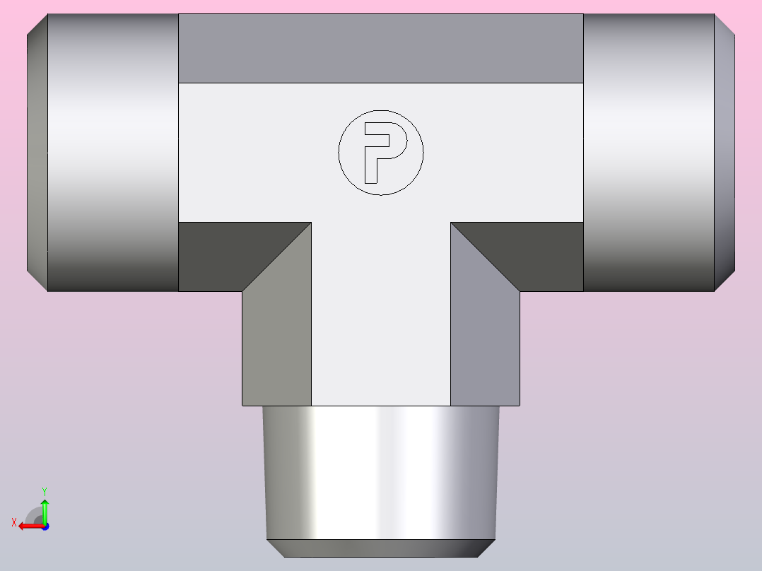 外螺纹螺柱跑步T恤TE15LM71X后视图