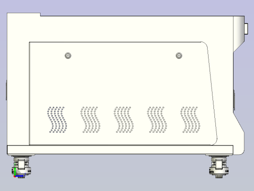 钣金箱体左视缩略图